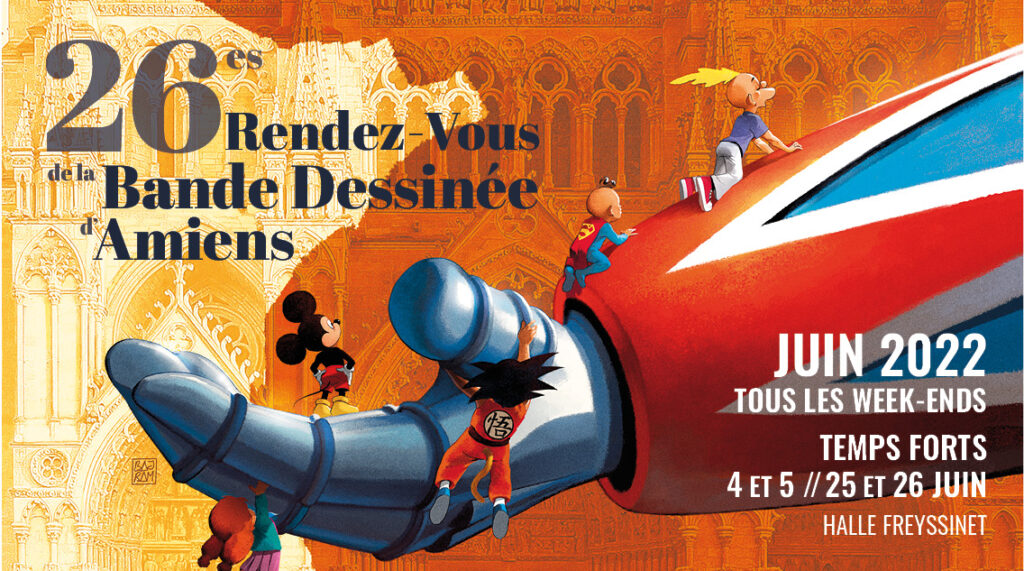 26es rendez-vous de la Bande Dessinnée d'Amiens