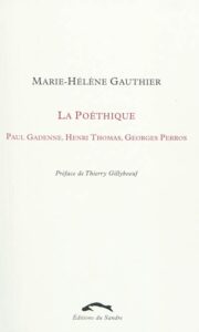 La poéthique