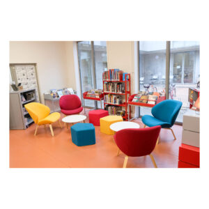 Espace BD à la BU Arts