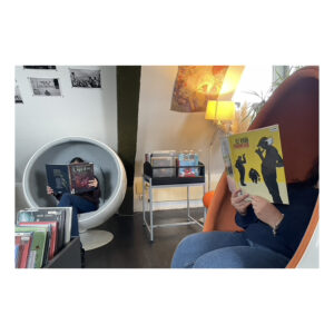 Espace BD à la BU de l'IUT de Laon